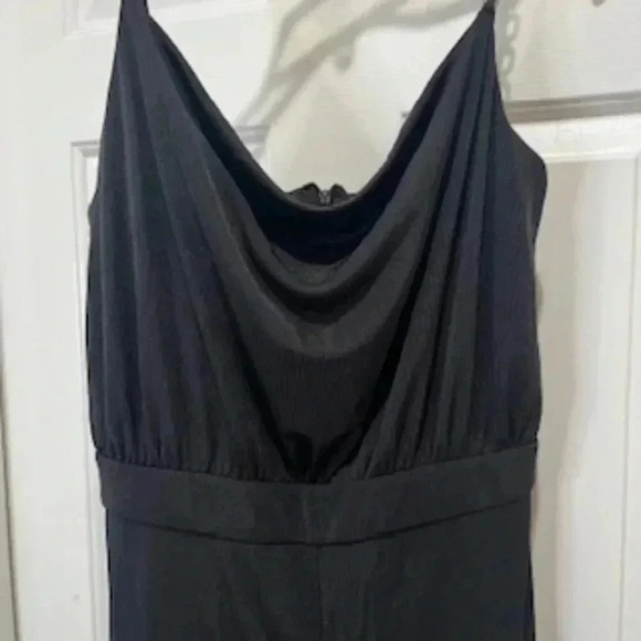 NEW Jason Wu Black Cowl Neck Adjustable Strap Jumpsuit Women’s Size Small‎ $325 - Picture 9 of 11
